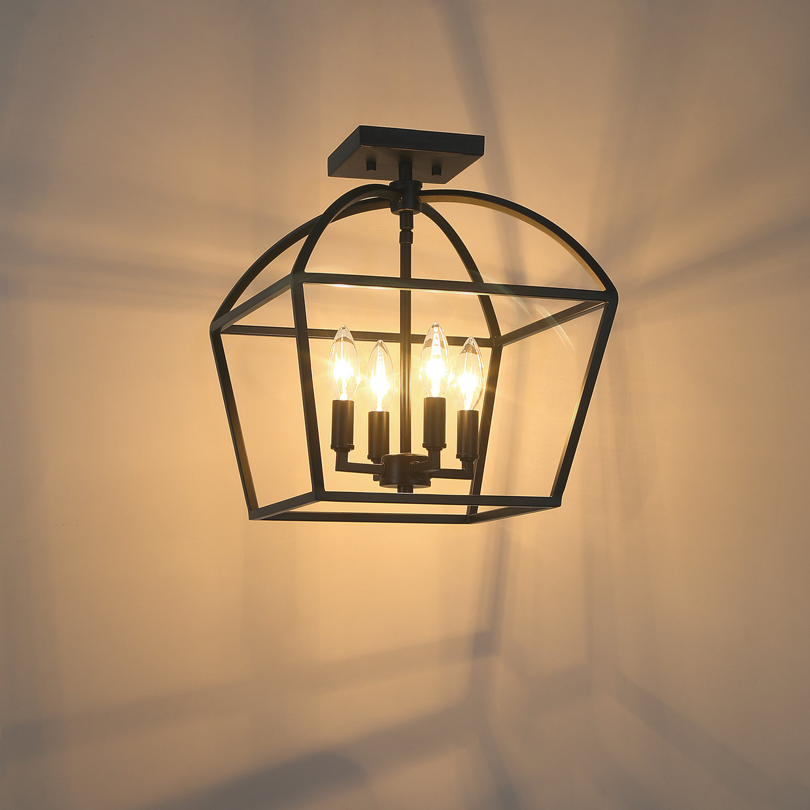 Alfreda 4 -Light Semi Flush Mount