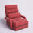 Trule Folding Lazy Sofa Floor Chair Sofa Lounger Bed with Armrests and Pillow-1983384792
