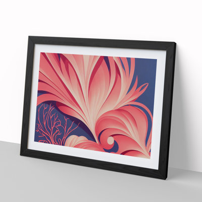 Beautiful Coral Reef Vol.2 Abstract 1 Piece Single Picture Frame Wall Art