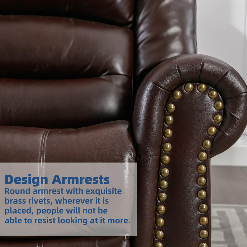 Heated Massage Swivel Rocking Recliner | Wayfair Canada