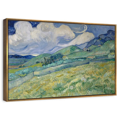 Wheatfield And Mountains 1889