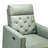 Gumesindo 31.50" Wide Genuine Leather Power Recliner-2033030249
