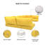 Ensemble de coussins de remplacement pour canapé Sunbrella, 5 po d'épaisseur, paquet de 14 pièces-1490205891