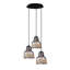 Luminaire suspendu géométrique à 3 lumières Hatherleigh