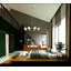 Lustre 8 lumières Trombetta en noir mat-837969816