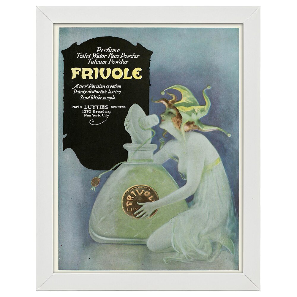 Leinwandbild Vintage Advertising Poster Frivole (1920), Jean De Paleologu