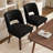 Upholstered Solid Wood Dining Side Chair-1023225748