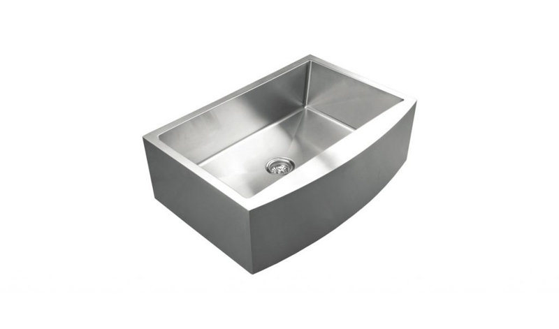 Ukinox 510mm W Single Bowl Stainless Steel Undermount Kitchen Sink