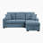Eleen 2-Piece Sectional Sofa Sleeper with Hidden Storage-1183094890-1183094891