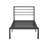 Azaruddin Metal Storage Platform Bed with Headboard Shelf-1830514492-1830514484