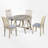 Drida Extendable Dining Set-1527596559-1527596556