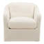 Ama Swivel Chair Off White