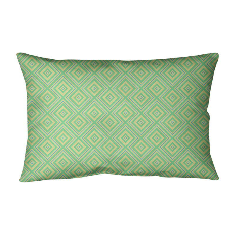 Coussin lombaire intérieur / extérieur Katelyn Elizabeth, Bleu