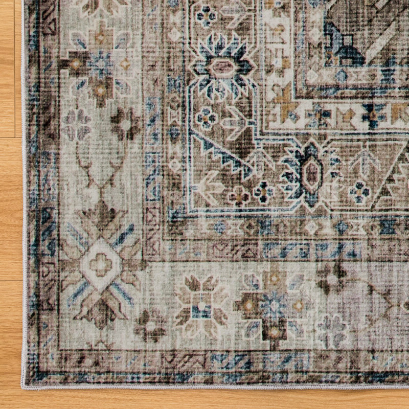Tapis antidérapant Darryl-James, Rectangle 2 pi x 3 pi