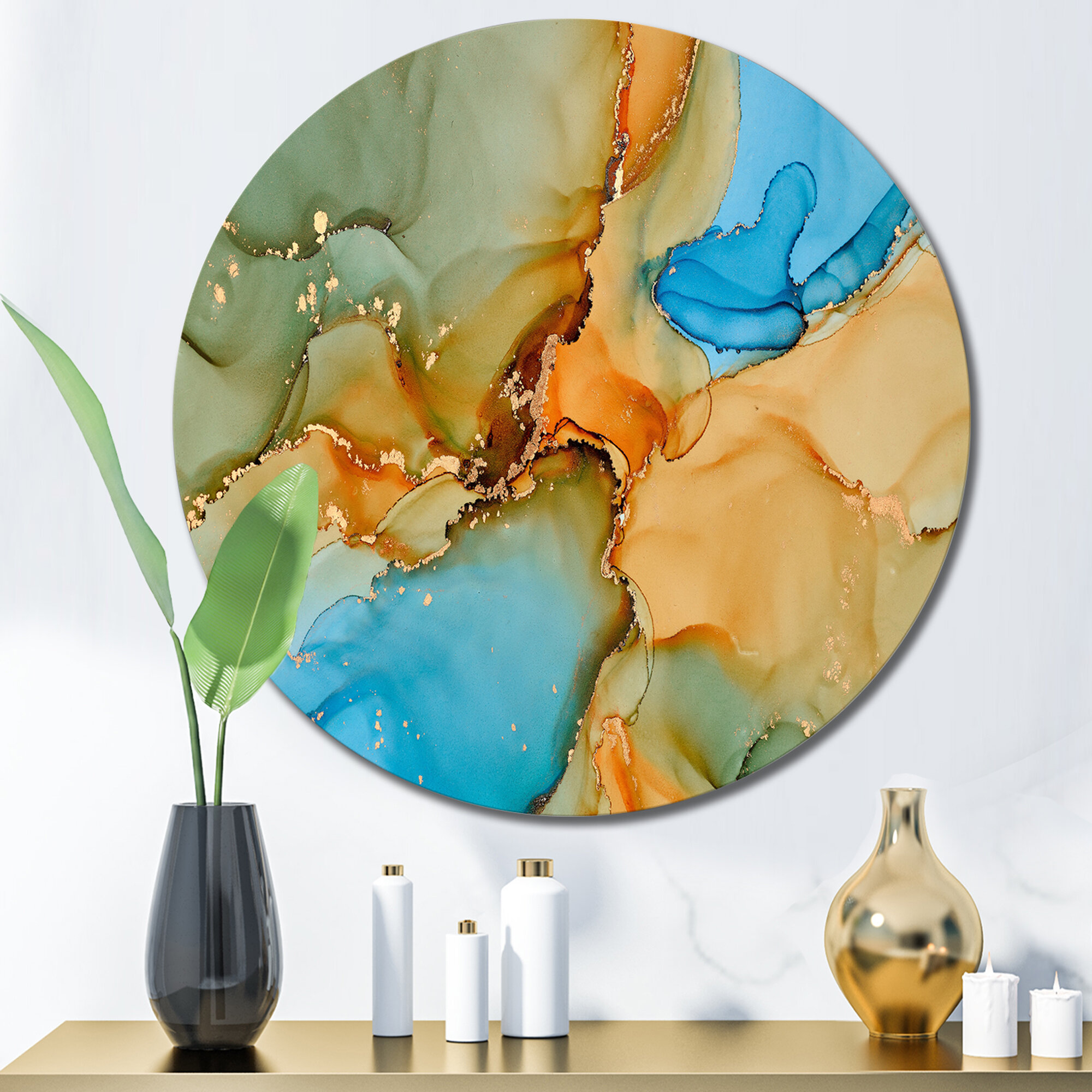 Fluid Art Texture Captivating Wall Design With Liquid Acrylic