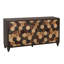 Buffet 59,8 "avec motif en nid d'abeille, armoire d'appoint moderne