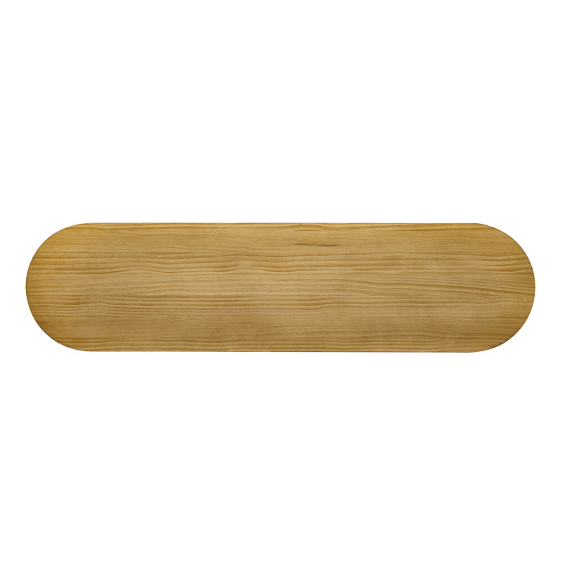 Cette console spacieuse ajoute du caractère à la table décorative, Naturel