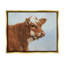 Vache laitière brune détaillée par David Stribble - peinture sur toile tendue-75451152-75451153