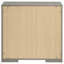 Table de chevet 2 tiroirs Pierce Grey-410084555
