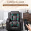 Fauteuil de massage en faux cuir-112203342