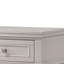 Table de chevet 3 tiroirs avec USB, quincaillerie sur mesure, table de chevet