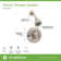 Allura Single Handle Dual Spray Shower with VersaFlex Integral Volume Control (Valve Included)
