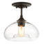 Plafonnier 1 lumière Lani en bronze huilé-235886956
