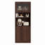 Armoire de rangement autoportante avec portes et tablettes, tablettes réglables-1695309616