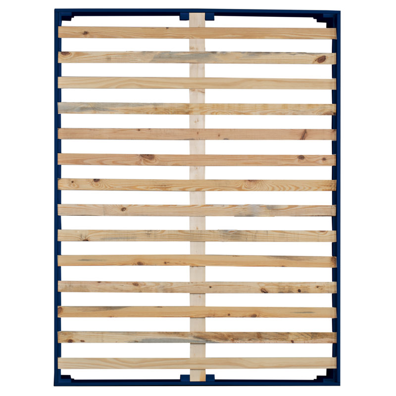 16" Platform Bed Frame, California King, Navy