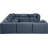 Ivion Upholstered U-Shaped Sectional Reversible-94884371