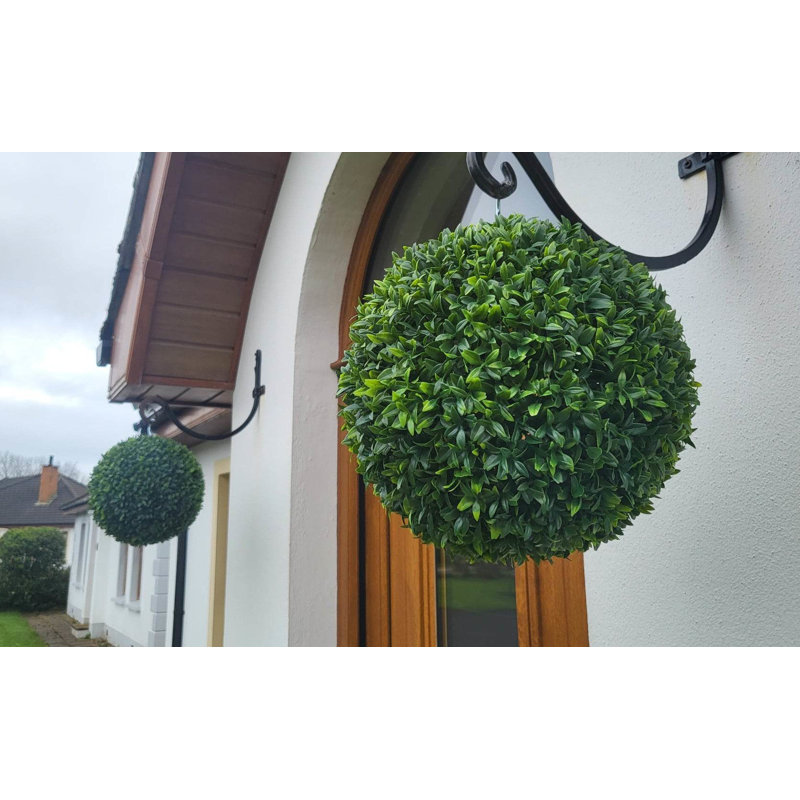 Faux Plant, Green, 28cm H x 28cm W x 28cm D