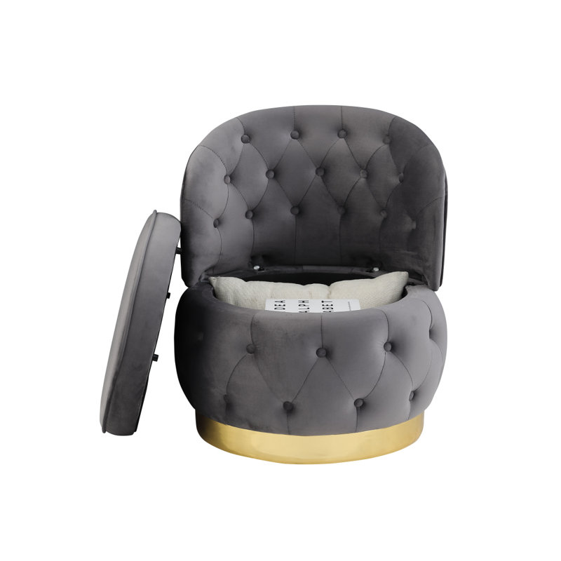 Chaises de rangement pivotantes 360 degrés