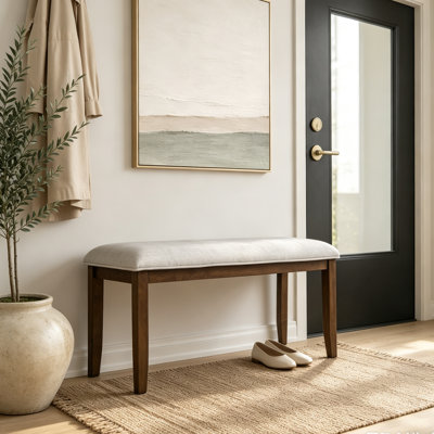 Banc rembourré pour chambre à coucher