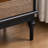 Black Solid Wood+Glass Display Cases