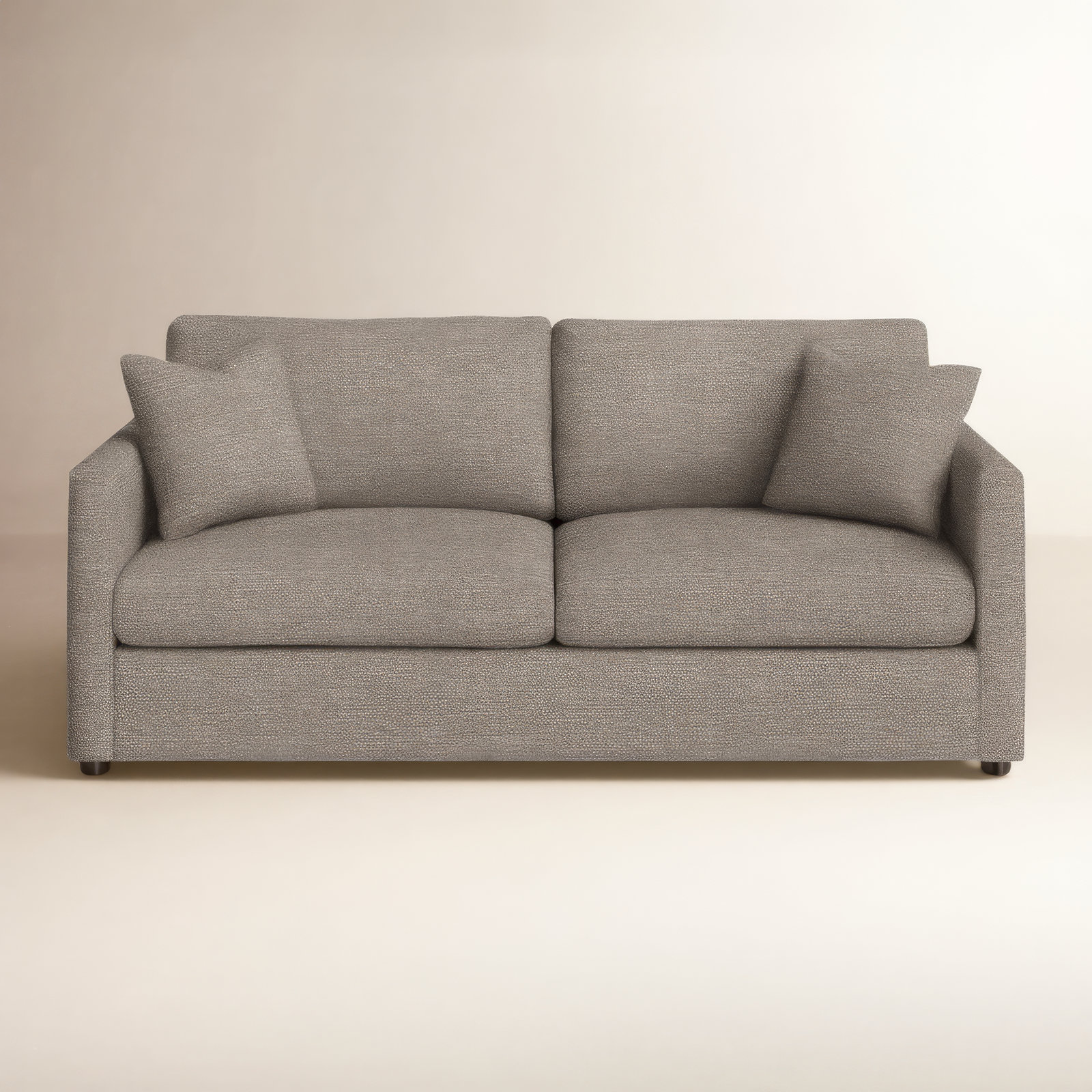 Godwin 75'' Upholstered Sleeper Sofa, Drusky Linen Sustain® Basketweave