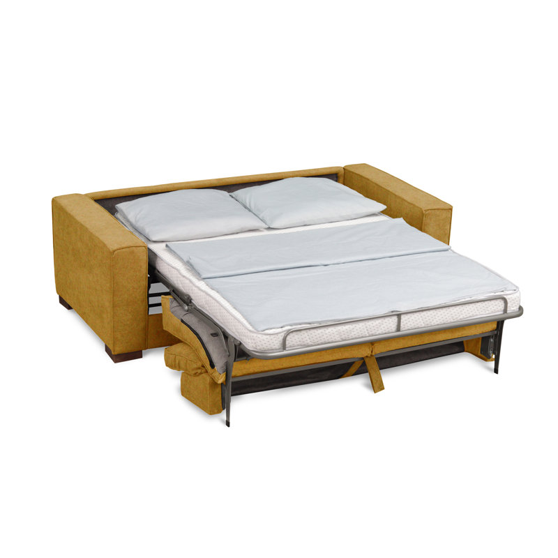 Maximina 2 Seater Sofa Bed, Yellow