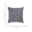 Housse de coussin en coton avec plumes-340949298