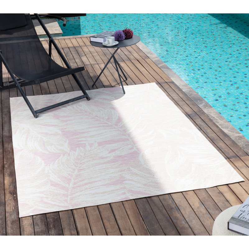 Outdoor Modern Boho Brick Rug, Rectangle 200 x 275cm