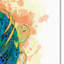 « mr. peacock », reproduction d’impression sur toile tendue-22070965
