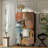 Double open doors multi-functional wardrobe