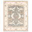 Tapis unique en laine noué à la main gris foncé / brun clair / crème nouvel âge 8 pi 2 po x 9 pi 7 po Antoni