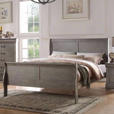 Louis Philippe Twin Panel Sleigh Bed Cappuccino Affordable Furniture &  Carpet - Chicago, IL