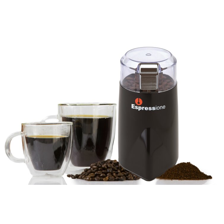 Espressione Rapid Touch Coffee Grinder - Black – The Seasoned Gourmet