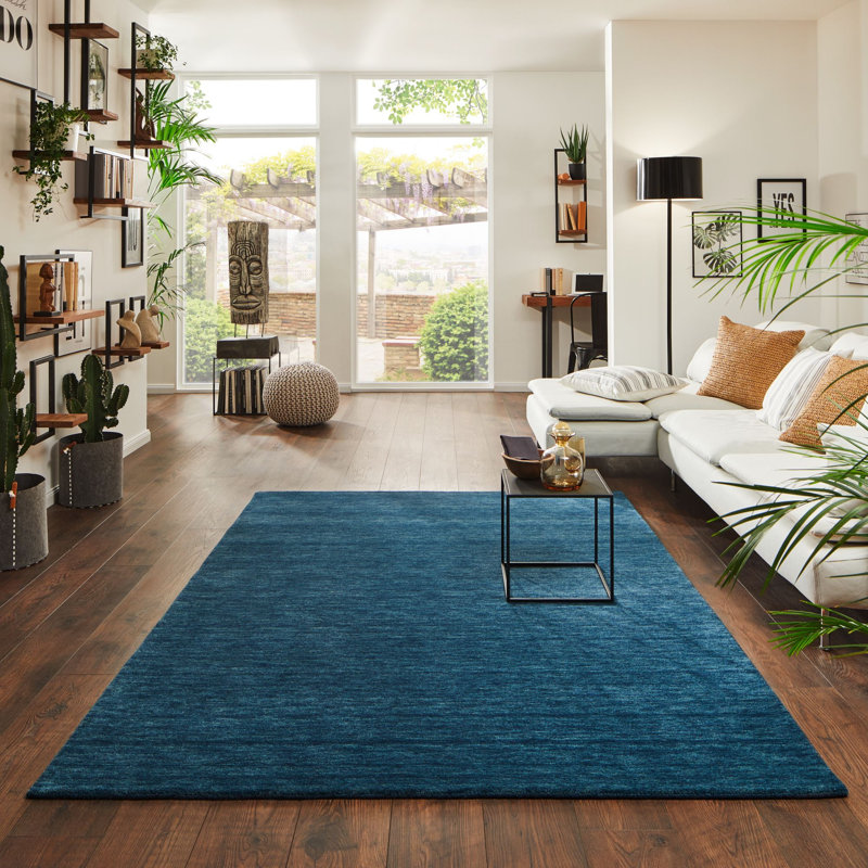 Daylynn Wool Hand Woven Area Rug, Rectangle 70 x 140cm