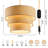 Luminaire suspendu à intensité variable de 12,2 po Rochell, lampe à intensité variable avec cordon de 15 pi-80050649