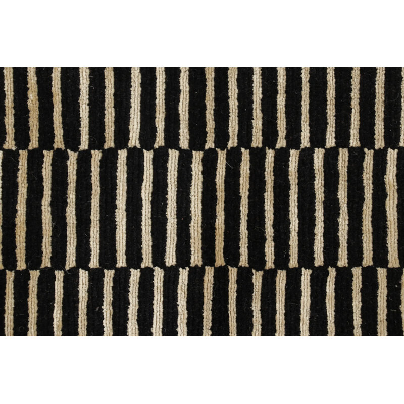 Rug & Kilim’S Art Deco Style Square Rug With Beige-Brown Geometric Patterns