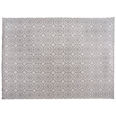 Tapis de zone en laine noué la 8 pi 10 po x 12 pi 3 po one-of-kind à la main