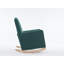 Chaise berçante rembourrée Lebbie-530938322