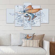 4+ Piece Fish Wall Art You'll Love