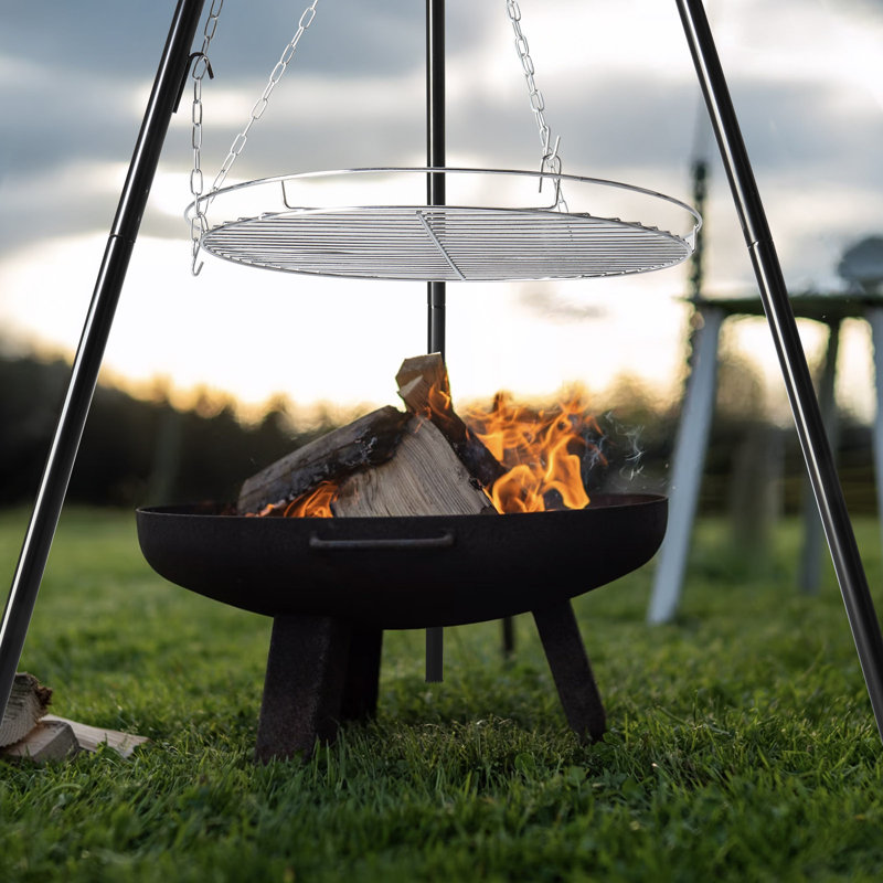 Grille de barbecue à hauteur réglable Campfire